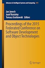 Download this eBook Proceedings of the 2015 Federated Conference on Software Development and Object Technologies
