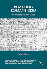 Télécharger le livre :  Remaking Romanticism