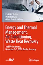 Télécharger le livre :  Energy and Thermal Management, Air Conditioning, Waste Heat Recovery