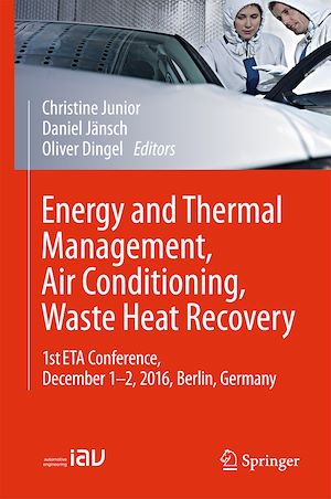 Téléchargez le livre :  Energy and Thermal Management, Air Conditioning, Waste Heat Recovery