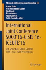 Télécharger le livre :  International Joint Conference SOCO'16-CISIS'16-ICEUTE'16
