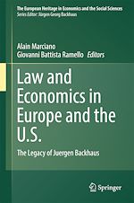 Télécharger le livre :  Law and Economics in Europe and the U.S.