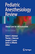 Télécharger le livre :  Pediatric Anesthesiology Review