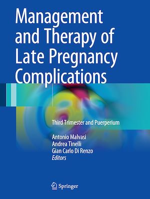 Téléchargez le livre :  Management and Therapy of Late Pregnancy Complications