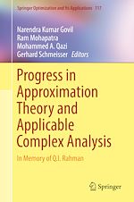 Download this eBook Progress in Approximation Theory and Applicable Complex Analysis