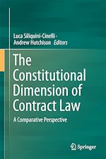 Télécharger le livre :  The Constitutional Dimension of Contract Law