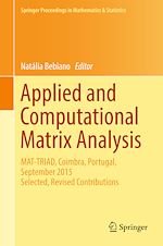 Télécharger le livre :  Applied and Computational Matrix Analysis