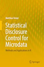 Télécharger le livre :  Statistical Disclosure Control for Microdata