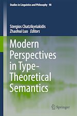 Télécharger le livre :  Modern Perspectives in Type-Theoretical Semantics