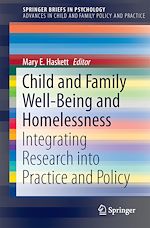 Télécharger le livre :  Child and Family Well-Being and Homelessness