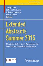 Télécharger le livre :  Extended Abstracts Summer 2015