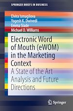 Télécharger le livre :  Electronic Word of Mouth (eWOM) in the Marketing Context