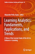 Télécharger le livre :  Learning Analytics: Fundaments, Applications, and Trends