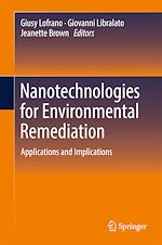 Télécharger le livre :  Nanotechnologies for Environmental Remediation