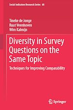 Télécharger le livre :  Diversity in Survey Questions on the Same Topic