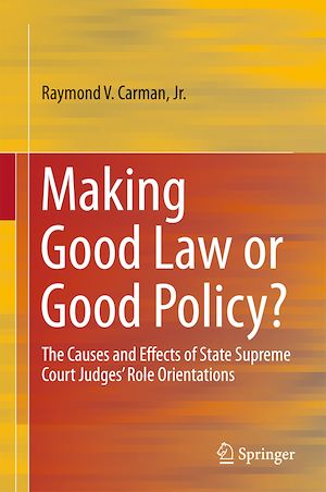 Téléchargez le livre :  Making Good Law or Good Policy?