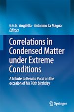 Télécharger le livre :  Correlations in Condensed Matter under Extreme Conditions