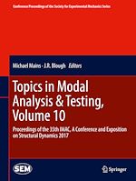 Télécharger le livre :  Topics in Modal Analysis & Testing, Volume 10
