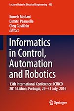 Télécharger le livre :  Informatics in Control, Automation and Robotics