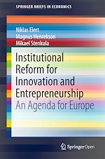 Télécharger le livre :  Institutional Reform for Innovation and Entrepreneurship