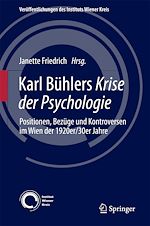 Télécharger le livre :  Karl Bühlers Krise der Psychologie