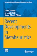 Télécharger le livre :  Recent Developments in Metaheuristics