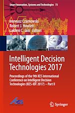 Télécharger le livre :  Intelligent Decision Technologies 2017