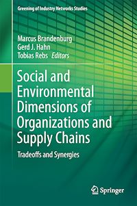 Télécharger le livre :  Social and Environmental Dimensions of Organizations and Supply Chains