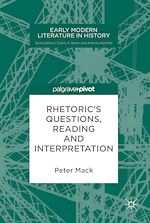 Télécharger le livre :  Rhetoric's Questions, Reading and Interpretation