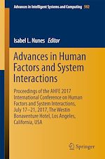 Télécharger le livre :  Advances in Human Factors and Systems Interaction