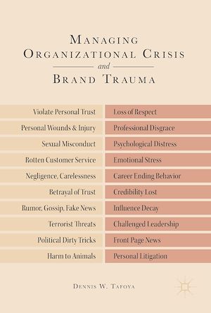 Téléchargez le livre :  Managing Organizational Crisis and Brand Trauma