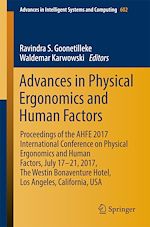Télécharger le livre :  Advances in Physical Ergonomics and Human Factors