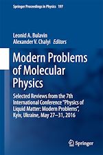 Télécharger le livre :  Modern Problems of Molecular Physics