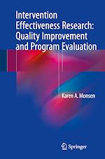 Télécharger le livre :  Intervention Effectiveness Research: Quality Improvement and Program Evaluation