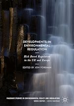 Télécharger le livre :  Developments in Environmental Regulation
