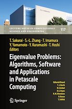 Download this eBook Eigenvalue Problems: Algorithms, Software and Applications in Petascale Computing