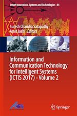 Télécharger le livre :  Information and Communication Technology for Intelligent Systems (ICTIS 2017) - Volume 2