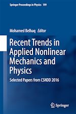 Télécharger le livre :  Recent Trends in Applied Nonlinear Mechanics and Physics