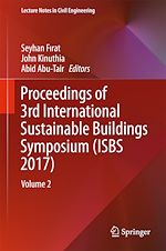 Download this eBook Proceedings of 3rd International Sustainable Buildings Symposium (ISBS 2017)