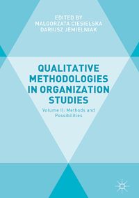 Téléchargez le livre :  Qualitative Methodologies in Organization Studies