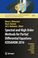 Download this eBook Spectral and High Order Methods for Partial Differential Equations  ICOSAHOM 2016