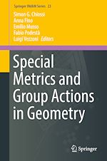 Télécharger le livre :  Special Metrics and Group Actions in Geometry