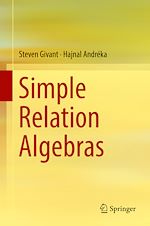 Télécharger le livre :  Simple Relation Algebras