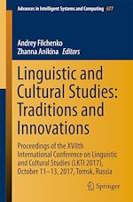 Download this eBook Linguistic and Cultural Studies: Traditions and Innovations