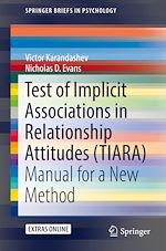 Télécharger le livre :  Test of Implicit Associations in Relationship Attitudes (TIARA)
