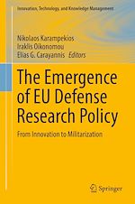 Télécharger le livre :  The Emergence of EU Defense Research Policy