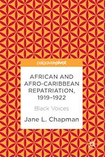 Télécharger le livre :  African and Afro-Caribbean Repatriation, 1919–1922