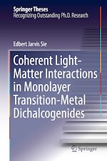 Télécharger le livre :  Coherent Light-Matter Interactions in Monolayer Transition-Metal Dichalcogenides