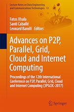 Télécharger le livre :  Advances on P2P, Parallel, Grid, Cloud and Internet Computing