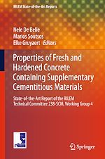 Télécharger le livre :  Properties of Fresh and Hardened Concrete Containing Supplementary Cementitious Materials